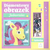Wydawnictwo Pryzmat Diamentowy obrazek. Jednorożec - praca zbiorowa