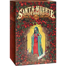 mini SANTA MUERTE Tarot - karty tarota mini