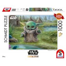 G3 Puzzle PQ 1000 Thomas Kinkade Baby Yoda