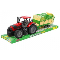 Gazelo Traktor z przyczepą pod kloszem