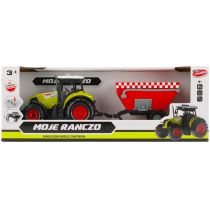 Traktor z akcesoriami baterie + oświetlenie Moje Ranczo 35x13x11 Mega Creative 487466