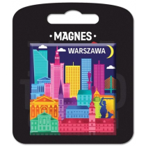 PAN DRAGON Magnes I love Poland Warszawa ILP-MAG-B-WAR-32