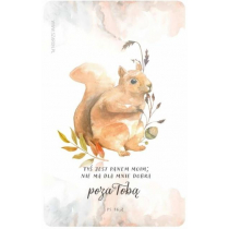 SZARON Magnes na lodówkę - wiewiórka - Szaron