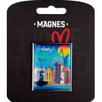 PAN DRAGON Magnes I love Poland Gdańsk ILP-MAG-C-GD-33