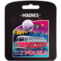 PAN DRAGON Magnes I love Poland Polska ILP-MAG-A-PL-20