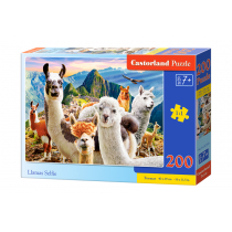 Castorland Puzzle 200 Llamas Selfie