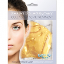 Beauty Face zabieg kolagenowy z 24k złotem i kwasem hialuronowym