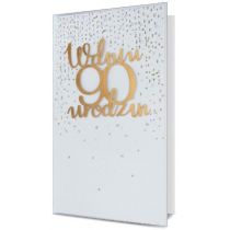 Pan Dragon Karnet KL B6 Urodziny 90 HM100-983