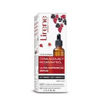 Lirene LIRENE ODMŁADZAJĄCY RESWERATROL ULTRA-NAPRAWCZE SERUM DO TWARZY 30ML 5900717766716