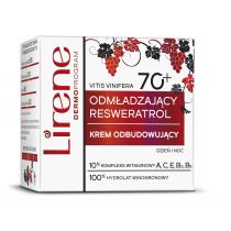 Lirene ODMŁADZAJĄCY RESWERATROL KREM DO TWARZY 70+ 50ML 5900717766518