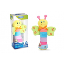Grzechotka pluszowa motylek E-Edu - Artyk