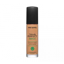 Miss Sporty Naturally Perfect Match wegański podkład nawilżający 210 Golden Beige 30ml