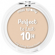 Miss Sporty Perfect To Last 10H Powder długotrwały puder w kamieniu 001 Neutral Ivory 9g