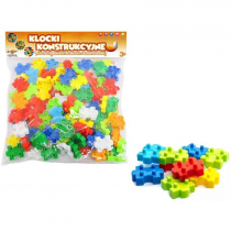 Klocki konstrukcyjne Puzzle 130 elementów