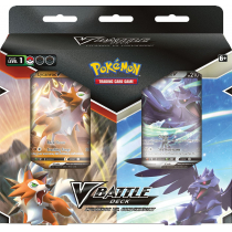 Pokemon TCG: V Battle Deck Bundle Lycanroc vs. Corviknight