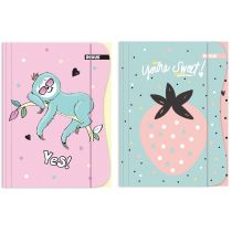 Beniamin Teczka z gumką A4 dziewczyna -