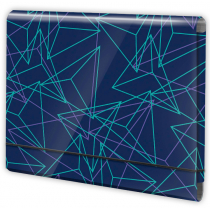 Penmate Teczka łamana A5 na gumkę T 0107 Geometria