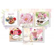 Top Graphic Zaproszenie Okazjonalne MIX 5 szt.