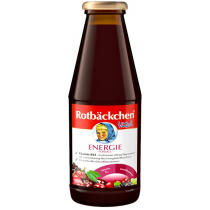 Rotbackchen Sok wieloowocowy z witaminą B12 i aminokwasami Suplement diety 450 ml