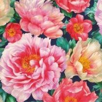 Serwetki Peonies Bloom 33 x 33 cm 20 szt.