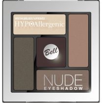 Bell HypoAllergenic Nude Eyeshadow, hypoalergiczne satynowo-kremowe cienie do powiek, 04, 5 g