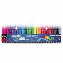 Derform Flamastry Jumbo 24 kolory Kidea -