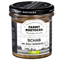 Schab na soli morskiej BIO 250 g (słoik) Farmy Roztocza
