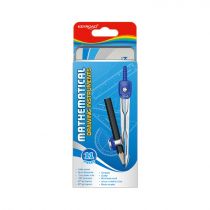 PBS Zestaw matematyczny 11 elementów w metalowym ETUI mix kolorów /KR971708/ PB1312