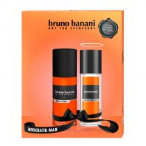 Bruno Banani Bruno Banani Absolute Man  zestaw - dezodorant spray  75 ml + dezodorant spray 150 ml BAN-ABS12