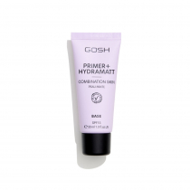 Gosh, Primer+ 007, Nawilżająca baza pod makijaż do cery mieszanej i tłustej spf15, 3030 ml