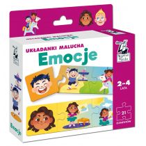 Puzzle Układanki malucha. Emocje 21 el. Edgard