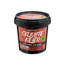 Beauty Jar Beauty Jar cellulite killer Antycellulitowy suchy peeling do ciała z kawą i proszkiem z korzenia imbiru 200g