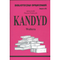 Kandyd. Biblioteczka opracowań. Zeszyt nr 92