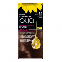 Фото - Фарба для волосся Garnier  OLIA PERMANENT HAIR COLOR - 4.8 Chocolate Brown - Farba do włosów 