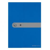 Herlitz Teczka kopertowa A4 easy niebieska TC25HR