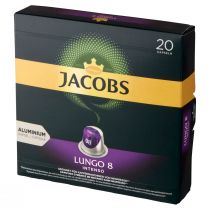 Jacobs Kawa mielona w kapsułkach Lungo Intenso 20 x 5,2 g