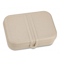 Koziol Lunchbox Pascal Organic L piaskowy z przegródką 7152700