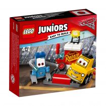 LEGO JUNIORS 10732 Cars-Auta Punkt serwisowy Guido i Luigieg 43548