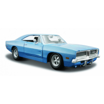 MAISTO 31256-17 Auto Dodge Charger 1969 niebieski 1:25