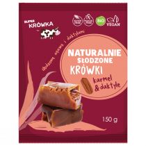 Lumarko Krówki Słodzone Agawą I Daktylami Bezglutenowe Bio 150 G!