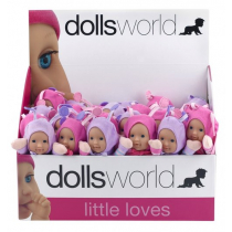 Dolls World Lalka bobas Little Bug 18 cm