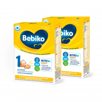 Bebiko 1 Mleko początkowe dla niemowląt od urodzenia Zestaw 2 x 600 g