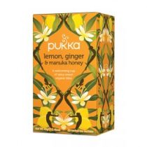 Pukka Lemon,Ginger & Manuka Honey BIO 20 saszetek