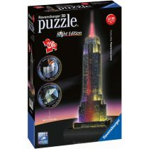 Ravensburger Puzzle 3D Empire State Building nocą
