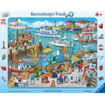 Ravensburger puzzle 06152 jeden dzień w dniu portu