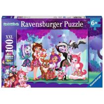 Ravensburger Puzzle 100 elementów Enchantimals Przyjaciele na zawsze