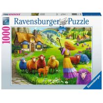 Ravensburger Puzzle 2D 1000 elementów Kolorowa wełna GXP-811592
