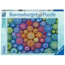 Ravensburger Puzzle 2000el Tęczowe mandale 171347 RAP 171347