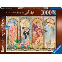 Фото - Пазли й мозаїки Ravensburger Puzzle 2D 1000 elementów Cztery pory roku -  Polska 