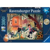 Zdjęcia - Puzzle i mozaiki Ravensburger Puzzle 300 elementów XXL Dziewczynka z chłopcem -  Polska 